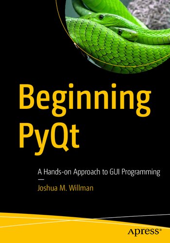 کتاب شروع PyQt (رویکردی عملی به برنامه نویسی رابط کاربری گرافیکی)